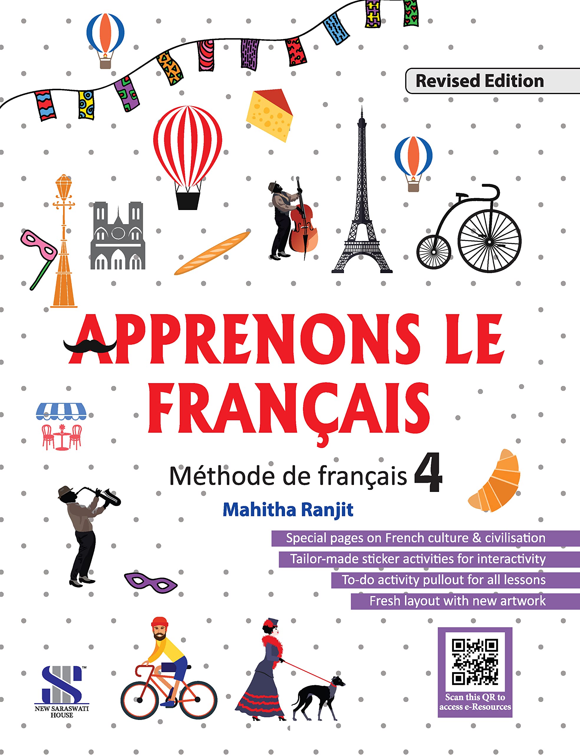 Apprenons Le Francais French Textbook 04: Educational Book