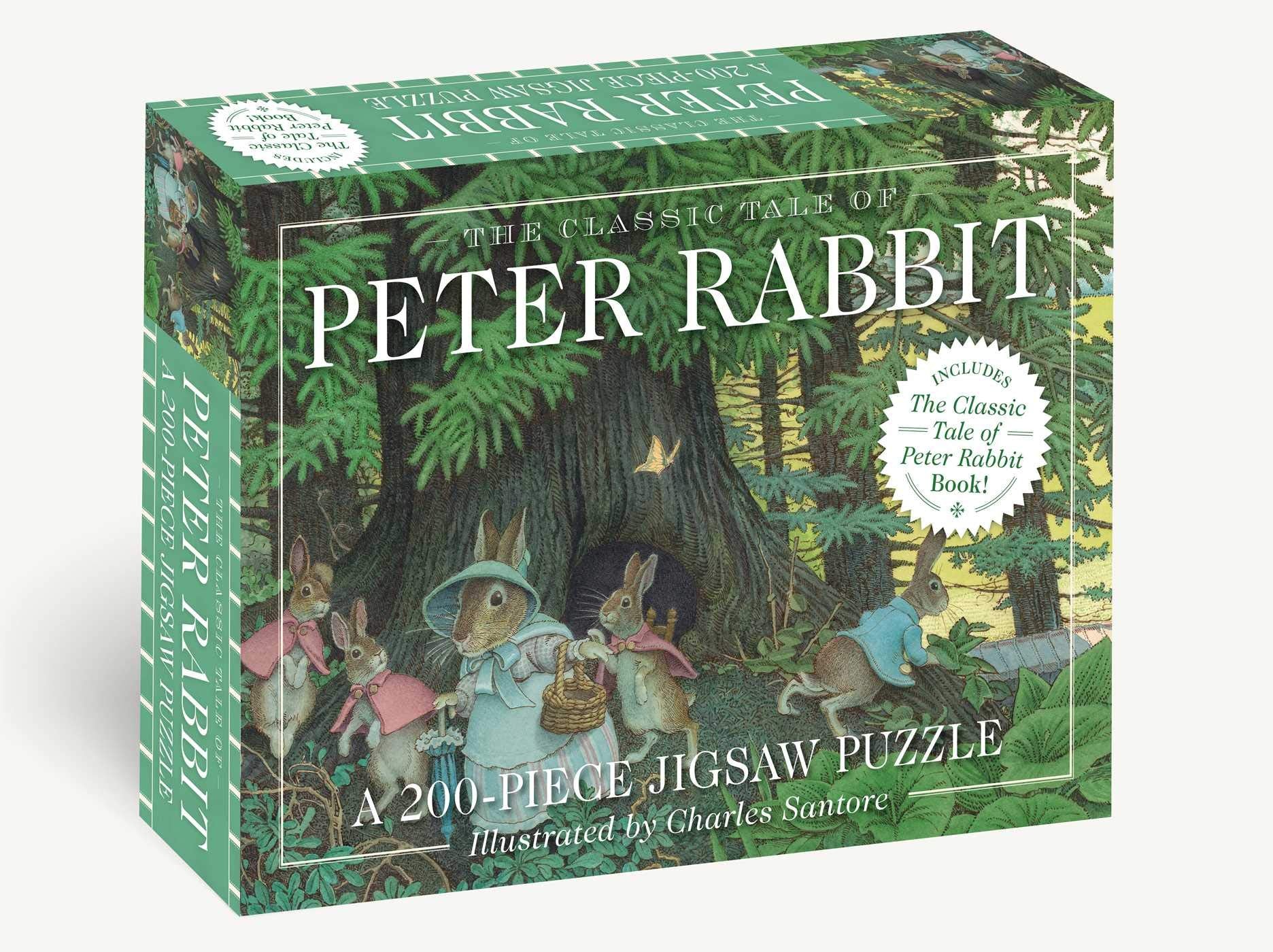 The Classic Tale of Peter Rabbit 200Piece Jigsaw Puzzle & Book: A 200Piece Family Jigsaw Puzzle Featuring the Classic Tale of 