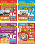 AE CIVIL Engineering Vol 1, 2, 3 & GK & GS