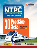 Arihant RRBs NTPC 30 Practice Sets 202526 | CBT Stage 1 Latest Railway Recruitment Board NTPC Exam Book | For Graduate & Under 
