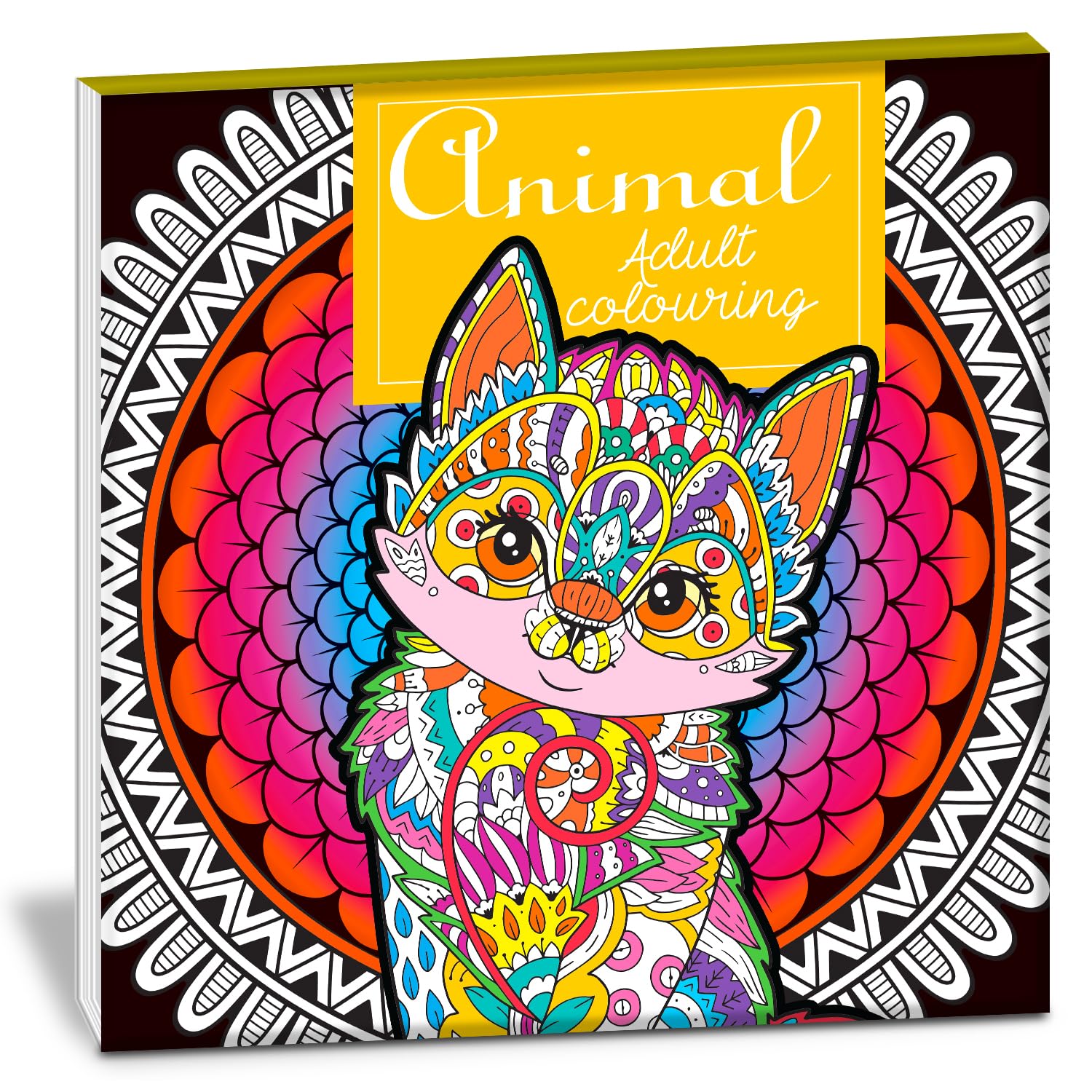 Hellofriend Books Animal Adult Colouring Books