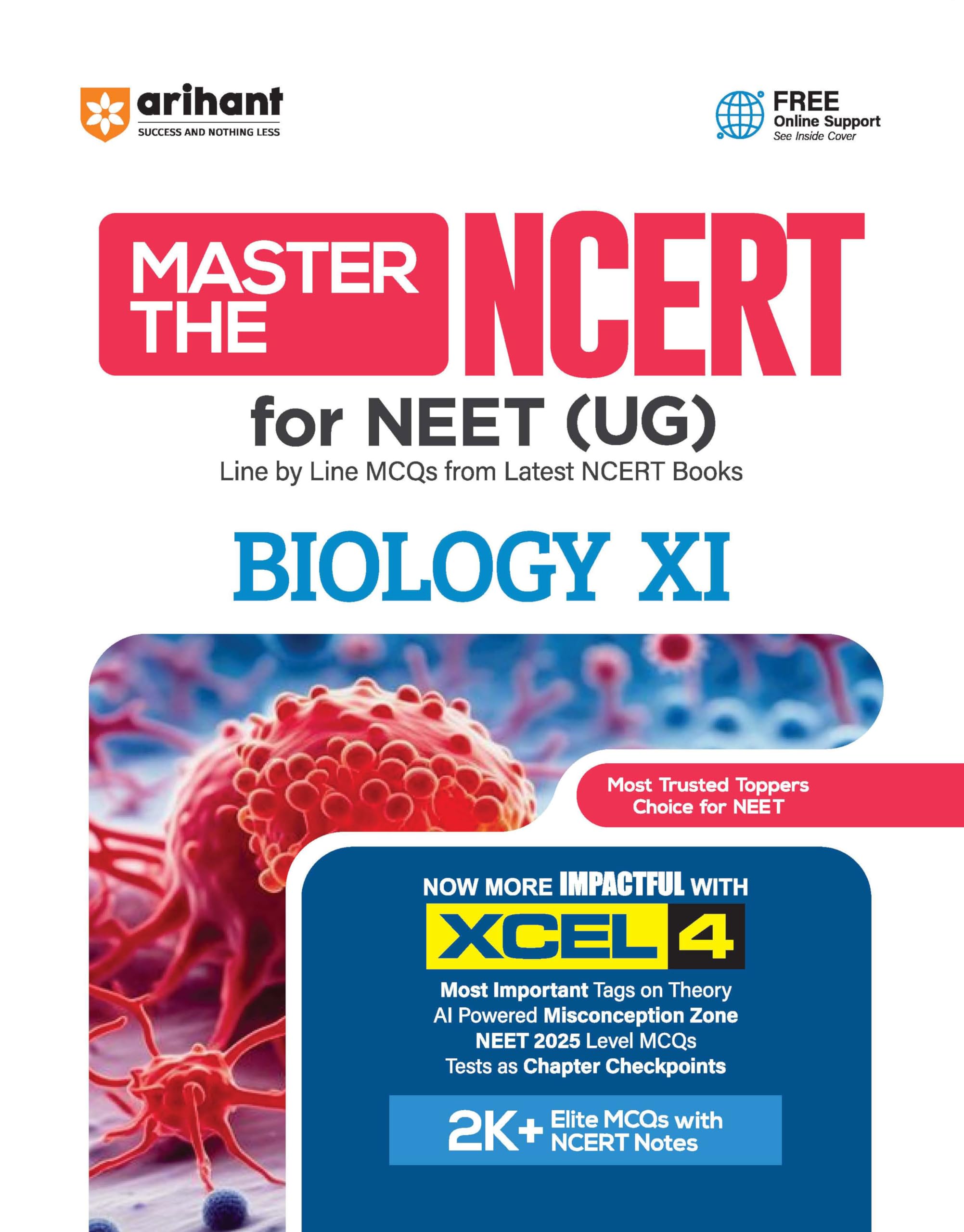 Arihant Master the NCERT Biology Class 11 | For NEET (UG) & CUET 2027 | Line by Line MCQs from Latest NCERT Book | NCERTBased 3