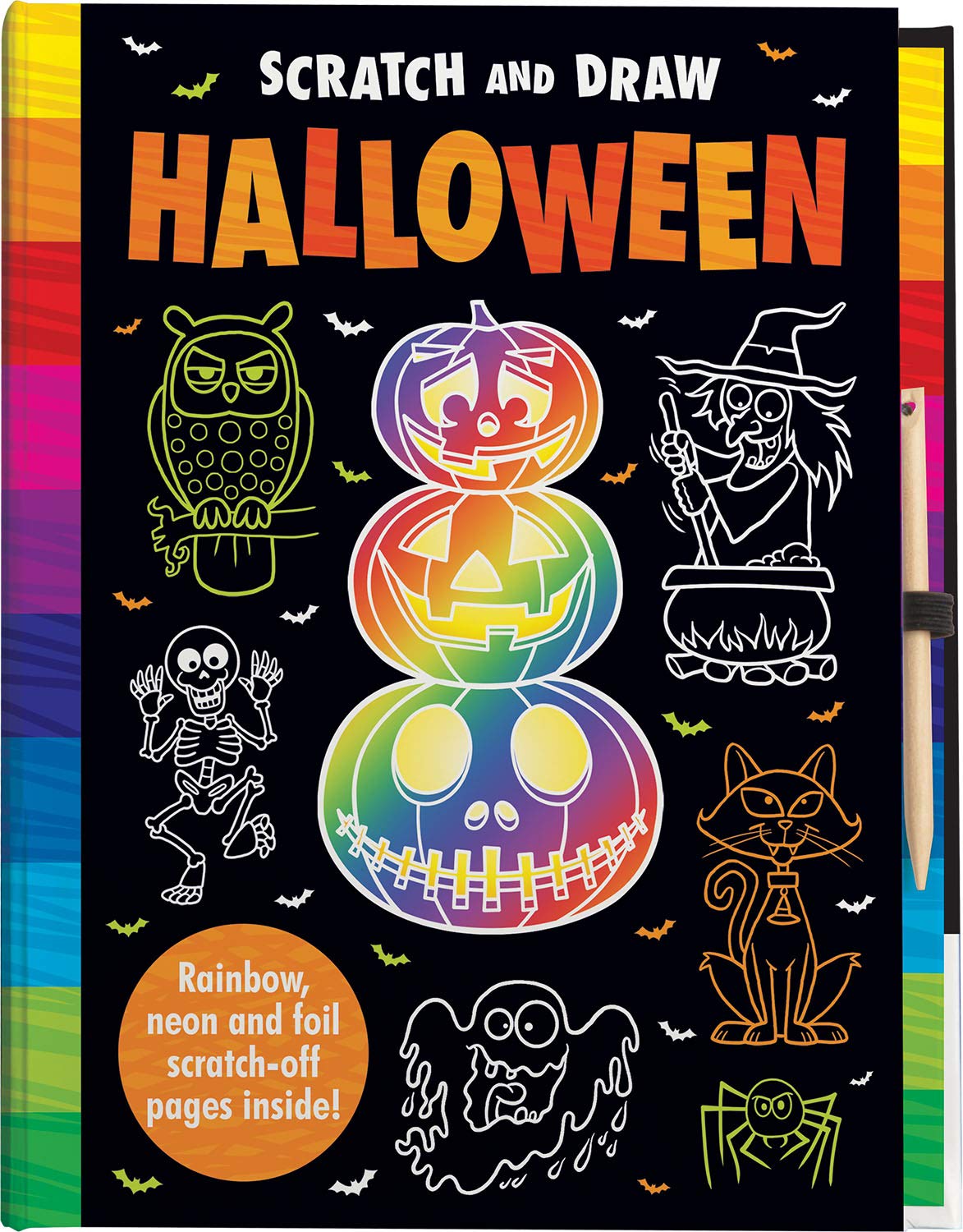 Scratch and Draw Halloween  Scratch Art Activity Book