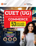 GKP NTA CUETUG 202425 : Commerce  53 Solved Papers  (19 Accountancy /15 Business Studies /19 Economics) By Career Launcher| 