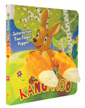 Hopping Kangaroo Finger Puppet Book for Children: Animal Finger Puppet Board Book for Babies | Fun Interactive Kangaroo Toy Book