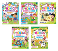 Phonics Reader 5 Books Pack For Children Age 3 10 Years Alphabet Sounds, A To Z, Short And Long Vowel Sounds, Word Families Sh