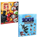 Marvel SpiderMan and Avengers Sticker and Colouring Pack of 2 Books | Stickers, Colouring and Activities for Kids