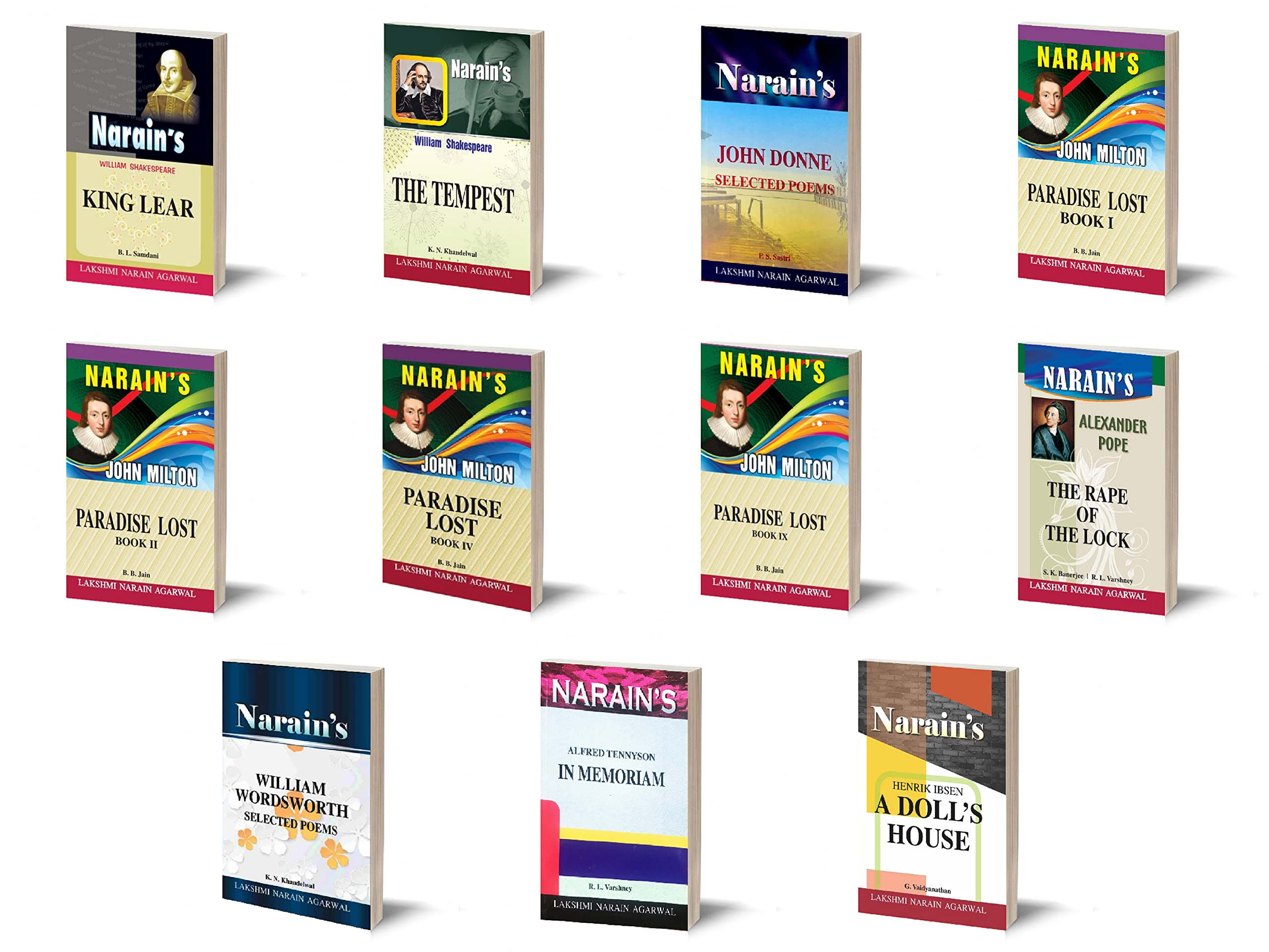 Upsc Civil Services (Ias) Mains Optional Subject English Literature PaperI (SectionA) Combo Set Of 11 Books : King Lear And Th