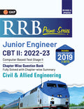 Gkp Rrb Prime Series : Junior Engineer Cbt 2  Civil & Allied Engineering  Chapterwise Question Bank