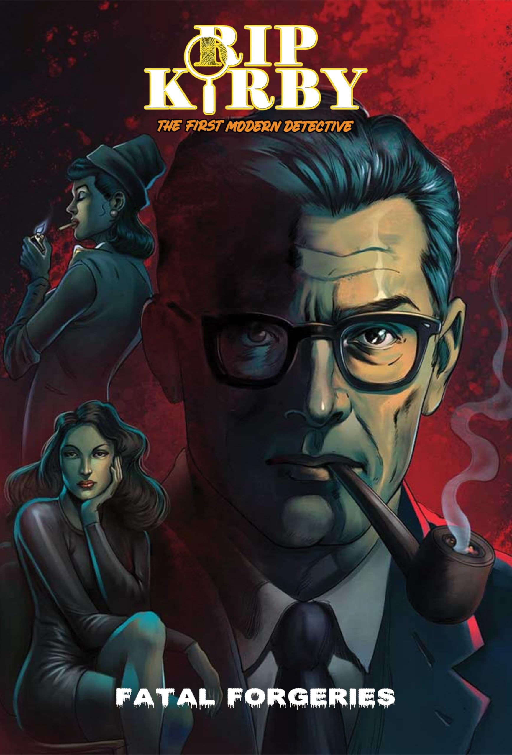 Fatal Forgeries: RIP Kirby  The First Modern Detective | Illustrated Comic Book