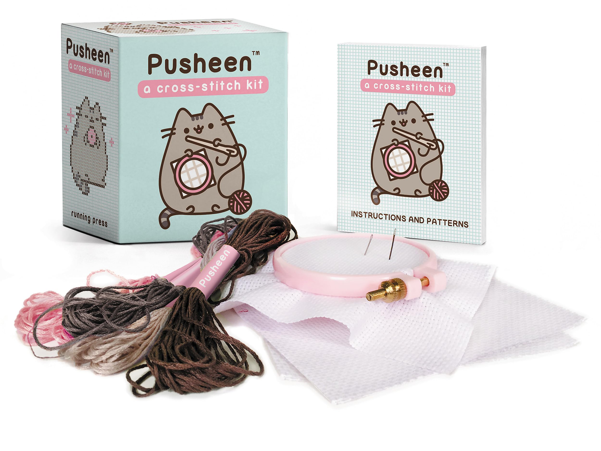 Pusheen: A CrossStitch Kit (RP Minis)