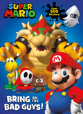 Official Super Mario: Bring On The Bad Guys: An Illustrated: An Illustrated Sticker Activity Book  Perfect For Kids And Fans Of 