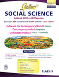 Golden Social Science Study Material Based on NCERT for Class9 | For CBSE 2027 Board Exams | Objective Type Question | Solved N