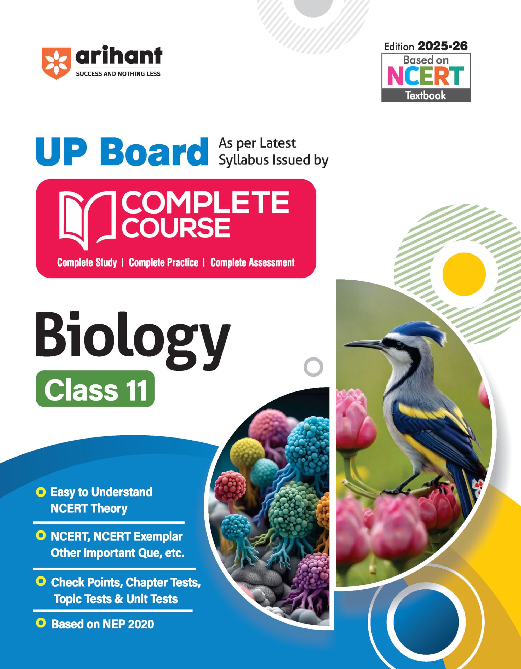 (Old Edition) Arihant UP Board Complete Course Biology Class 11 Exam 202526