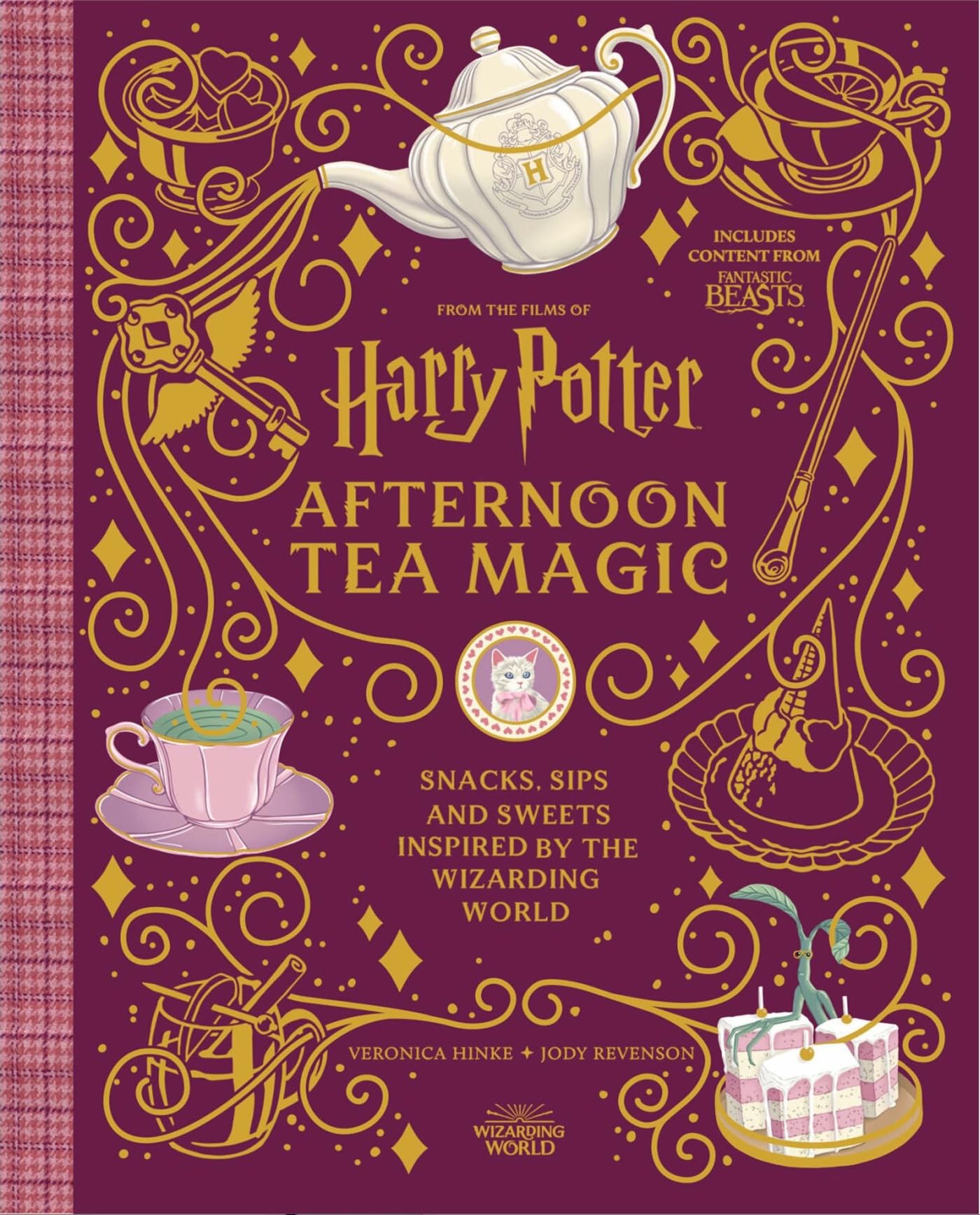 Harry Potter Afternoon Tea Magic: Official Snacks, Sips And Sweets Inspired By The Wizarding World (Official Harry Potter Cookbo