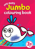 My Easy Jumbo Colouring Book: 80 Big Pictures to Colour