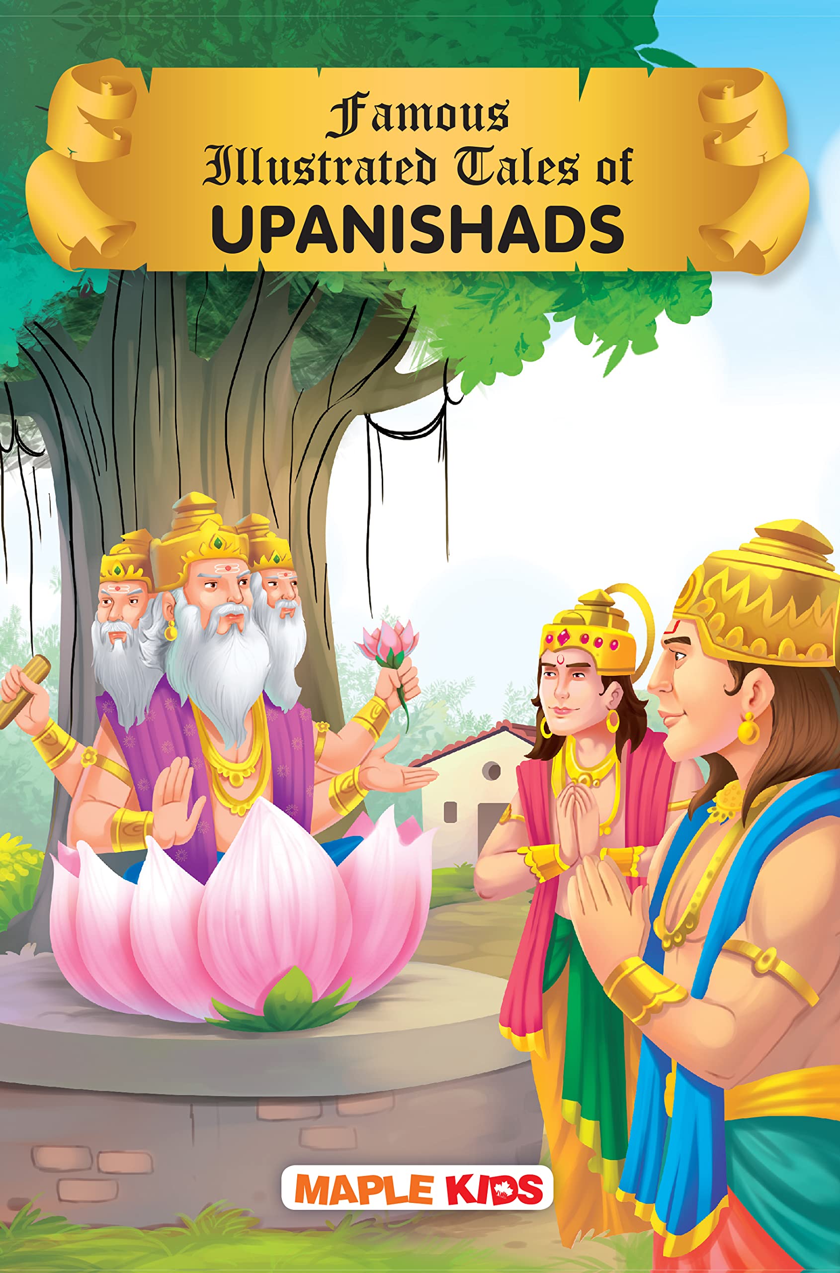 Upanishads For Children  Indian Mythology Story Book For Kids  English Short Stories With Colourful Pictures  Bedtime Childre