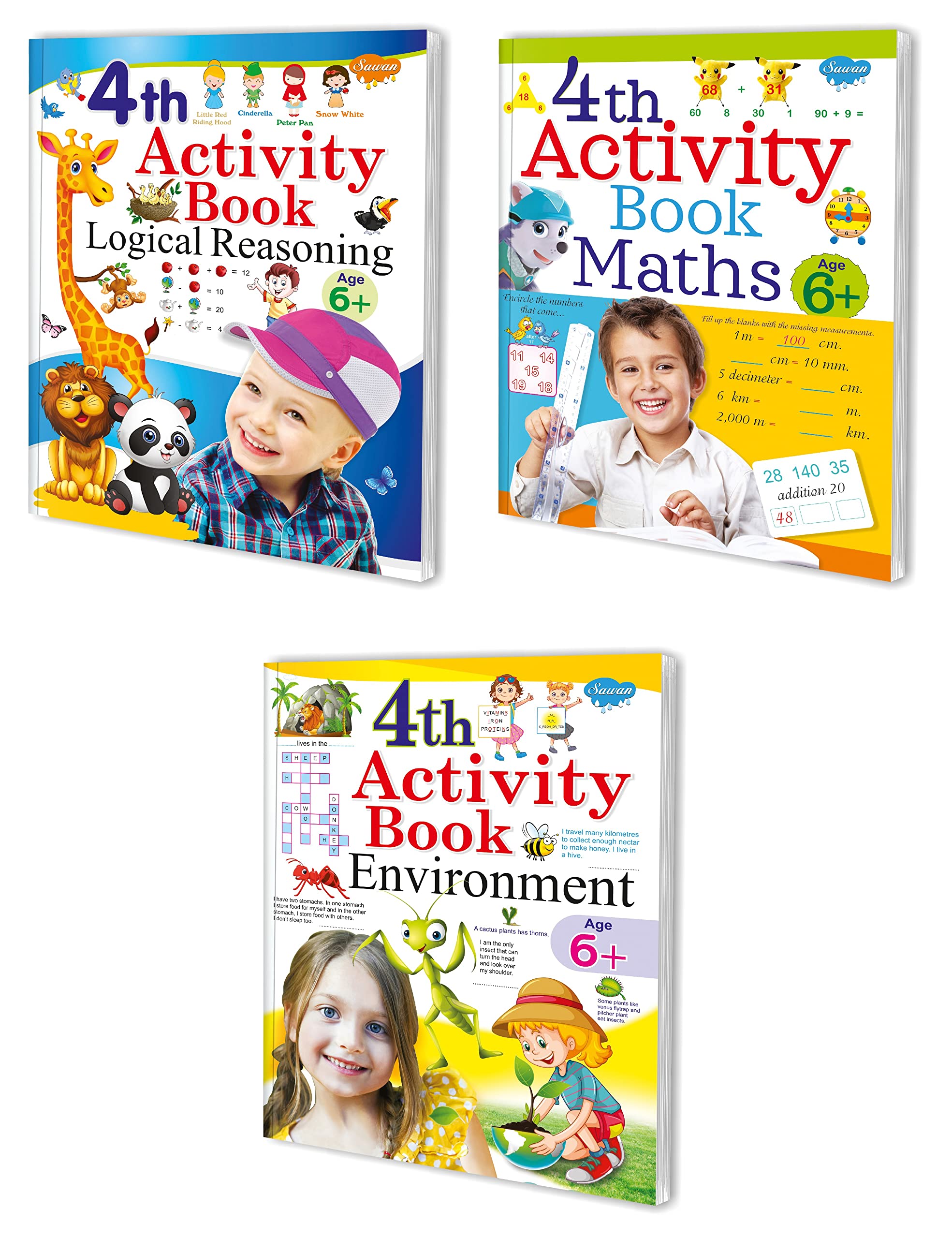 Gift For Kids For 6 Years | Pack Of 3 Books