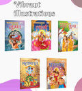 Krishna, Lakshmi, Luvkush, Mahabharat and Prahlad  My First Mythology Story (Hindi) : short mythological tales in Hindi for kid