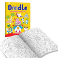 Doodle Colouring for Kids  Yellow Edition : Sparkling Creativity Colouring Pack, adorable doodle colouring book, bright artwor