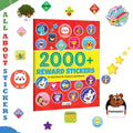 2000+ Reward Stickers : Kids Reward Stickers Book, Ultimate Stickers Book, Children All In One sticker Book, Ideal for Teachers 