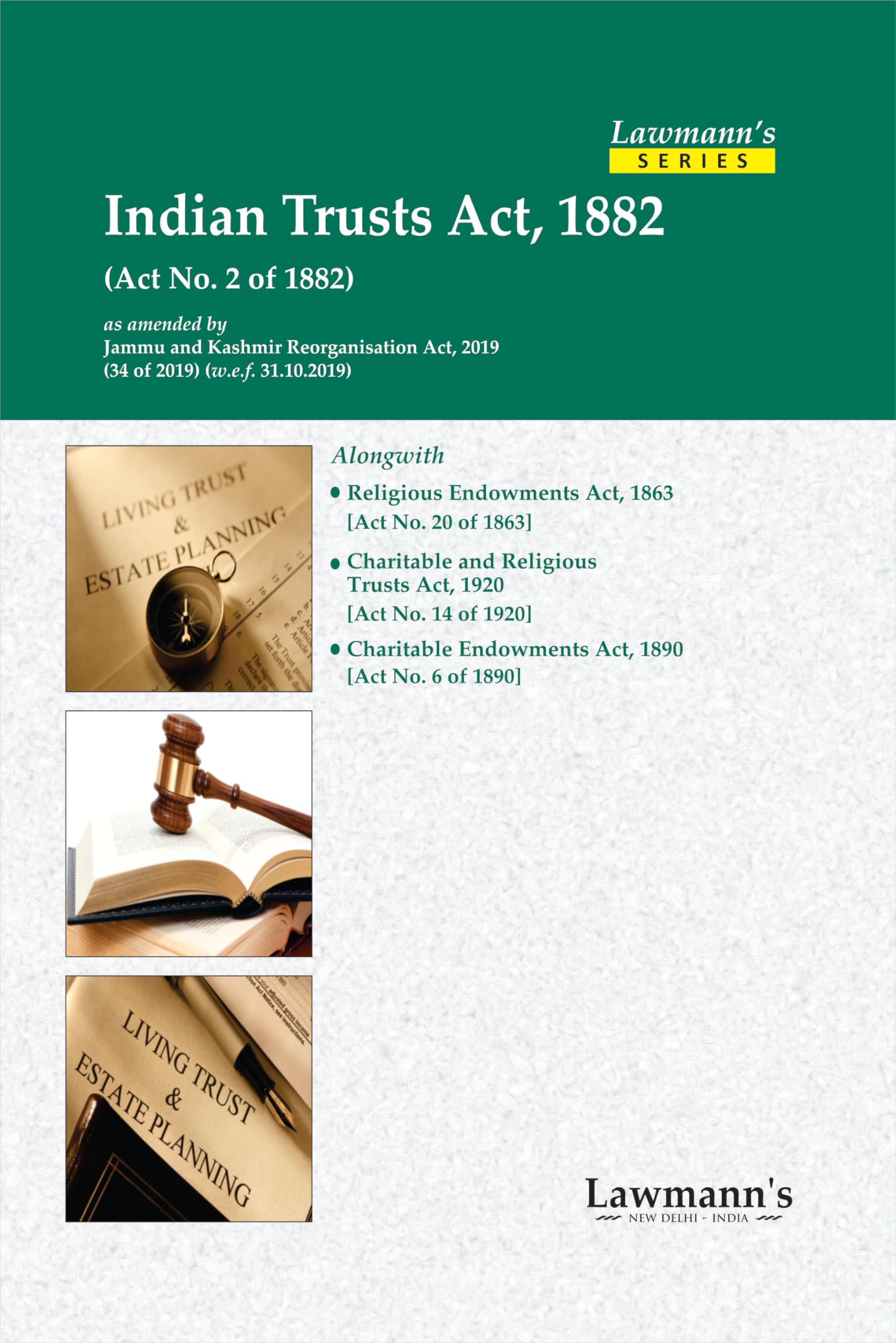 Lawmanns Indian Trust Act, 1882 | Bare Act with Comments