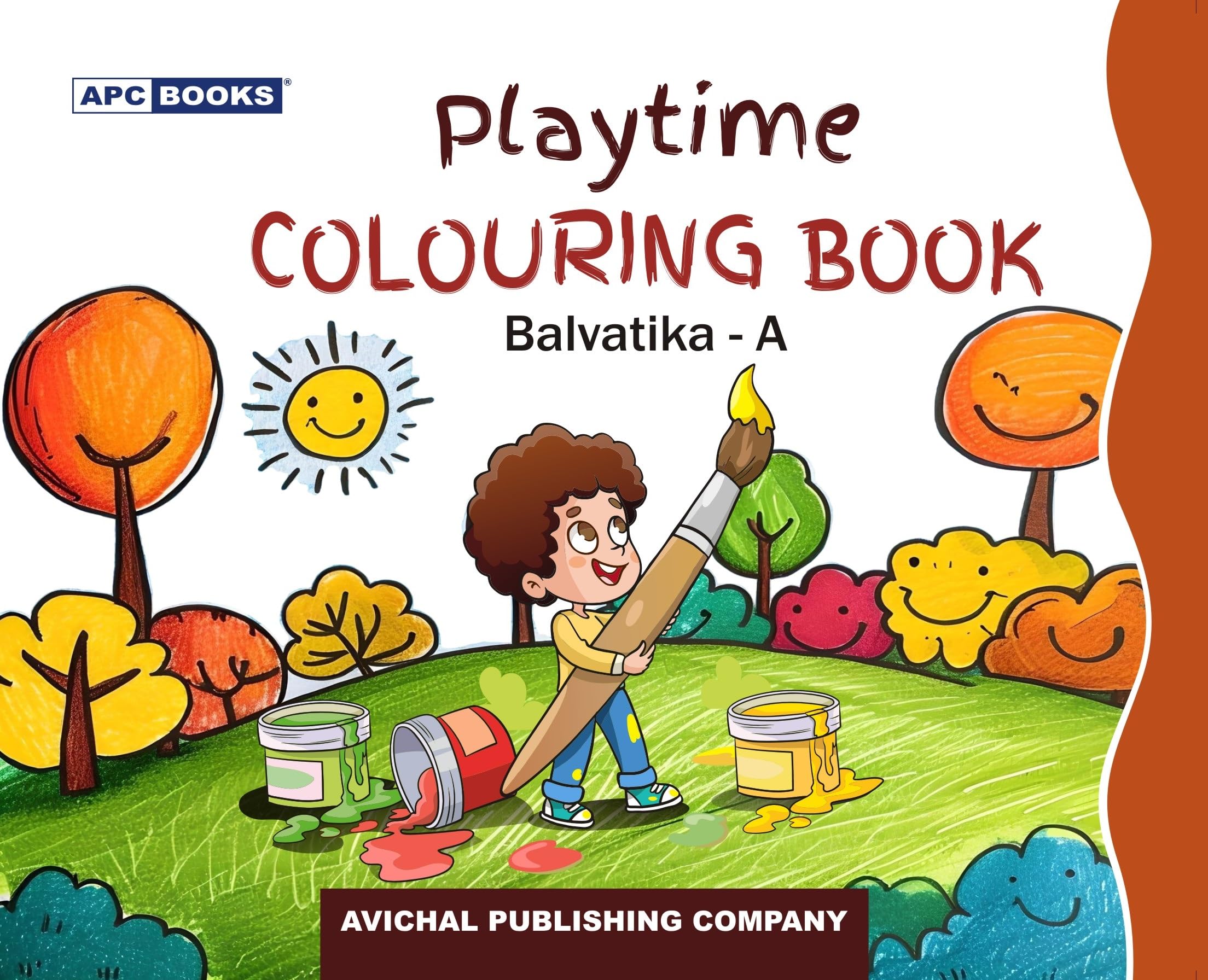 Playtime Colouring Book Balvatika A