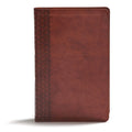 CSB Everyday Study Bible, British Tan LeatherTouch, Black Letter, Study Notes, Illustrations, Aricles, EasytoCarry, EasytoRe