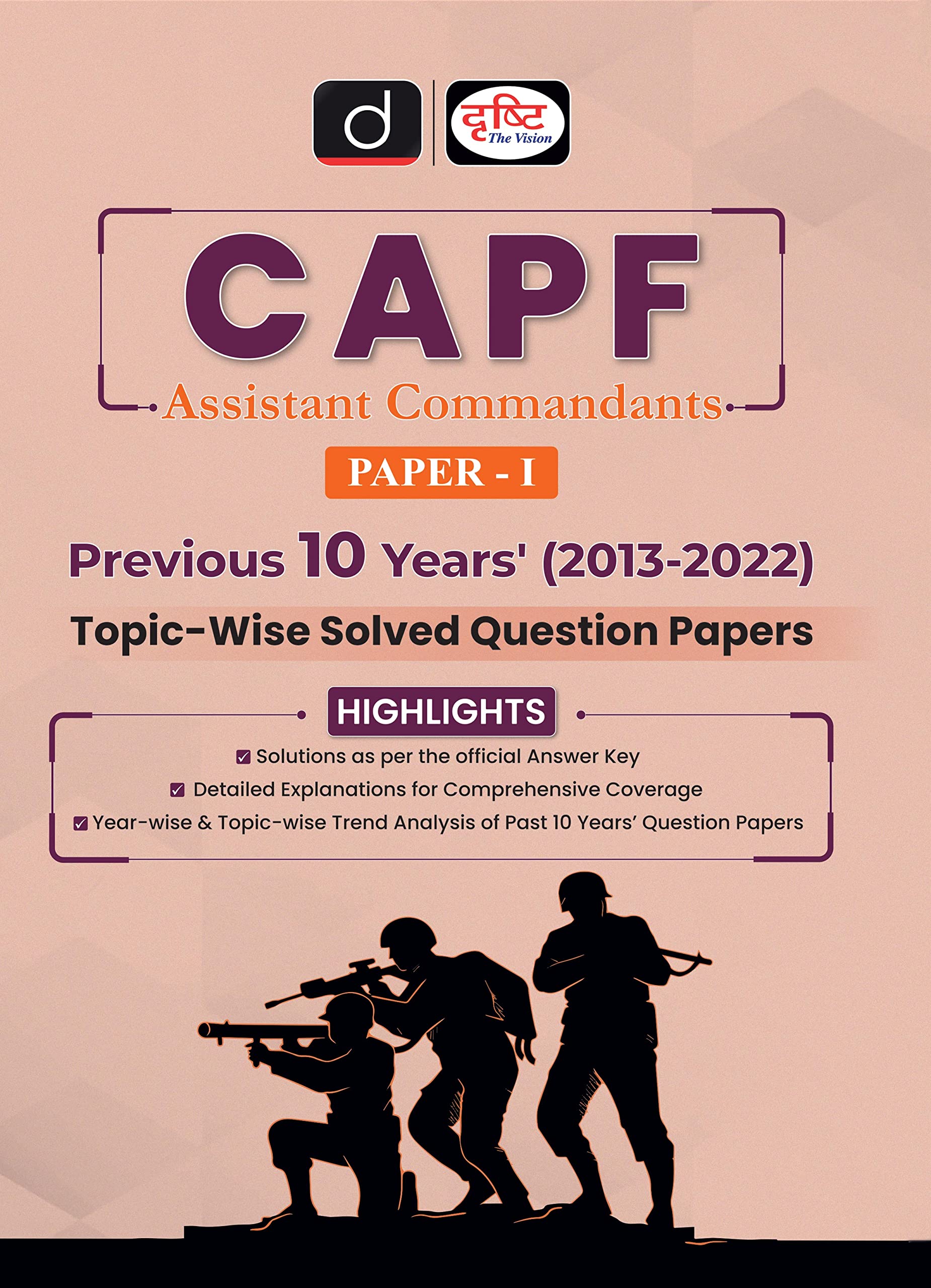 Capf Assistant Commandants PaperI Previous 10 Years (20132022)
