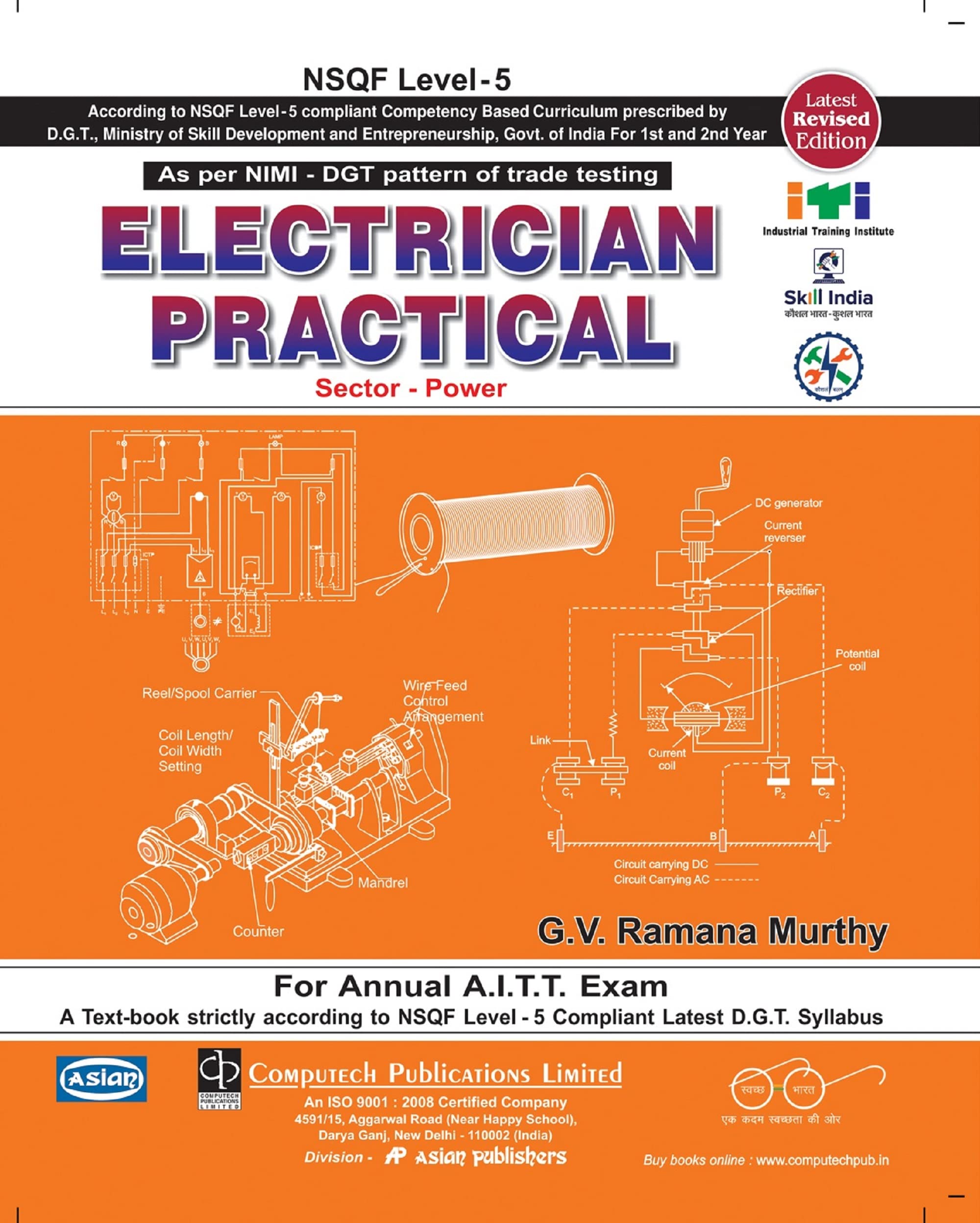 Electrician Practical (Nsqf  5 Syll.) 1st & 2nd Yr.