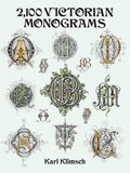 2,100 Victorian Monograms (Lettering, Calligraphy, Typography)