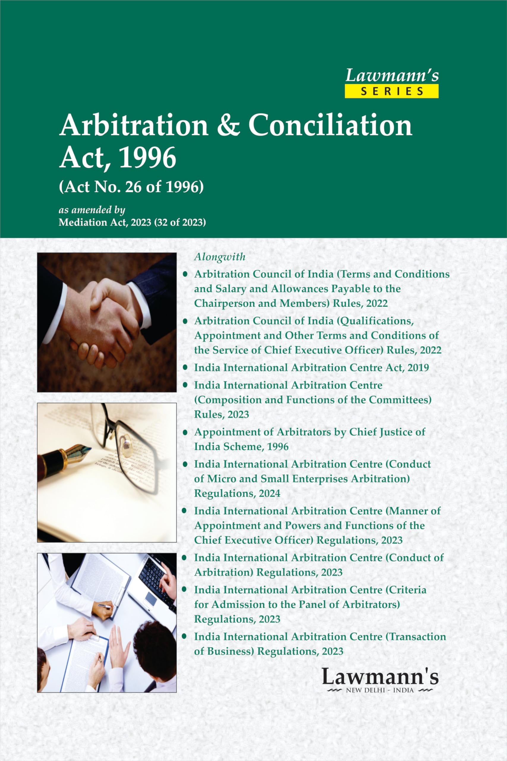 Lawmanns Arbitration and Conciliation Act, 1996 | Bare Act with Comments
