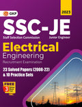 Ssc 2023 : Junior Engineers Paper I  Electrical Engineering  23 Solved Papers & 10 Practice Sets By Gkp