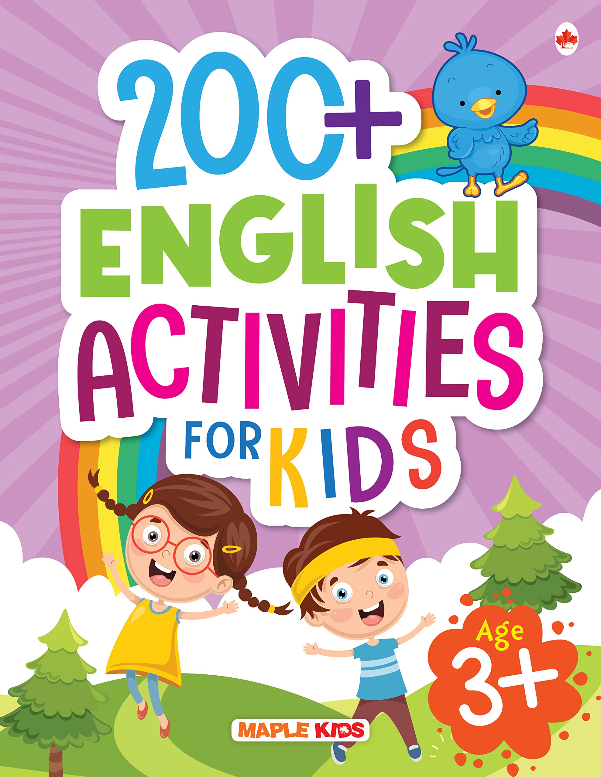 Activity Book for Kids  200+ English Activities  Book for Kids Age 3+  Nouns  Verbs  Phonics  Sight Words  Early Learning
