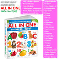 Ukg Class Picture Book With 31 Topics : English Alphabet, Numbers, Time Tables 120, Hindi Alphabet, Baarahkhadee, Shapes, Colou