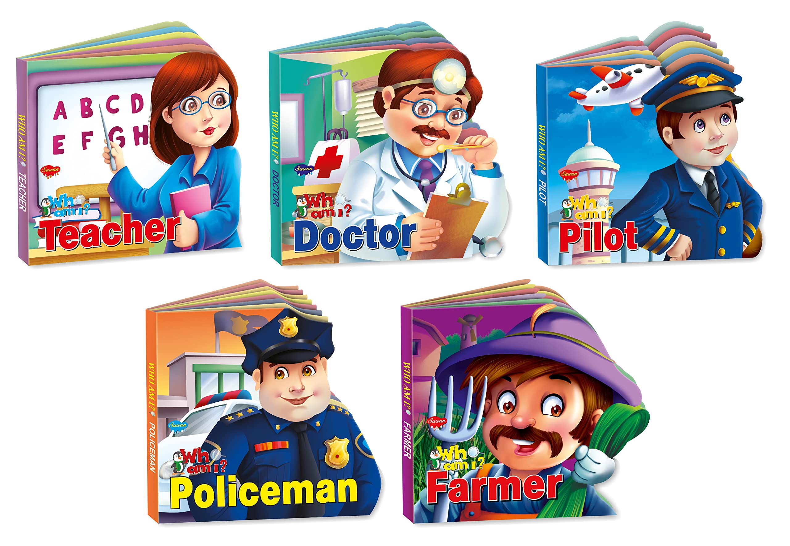 Gift For Kids Combo Of Profession | Pack Of 5 Books