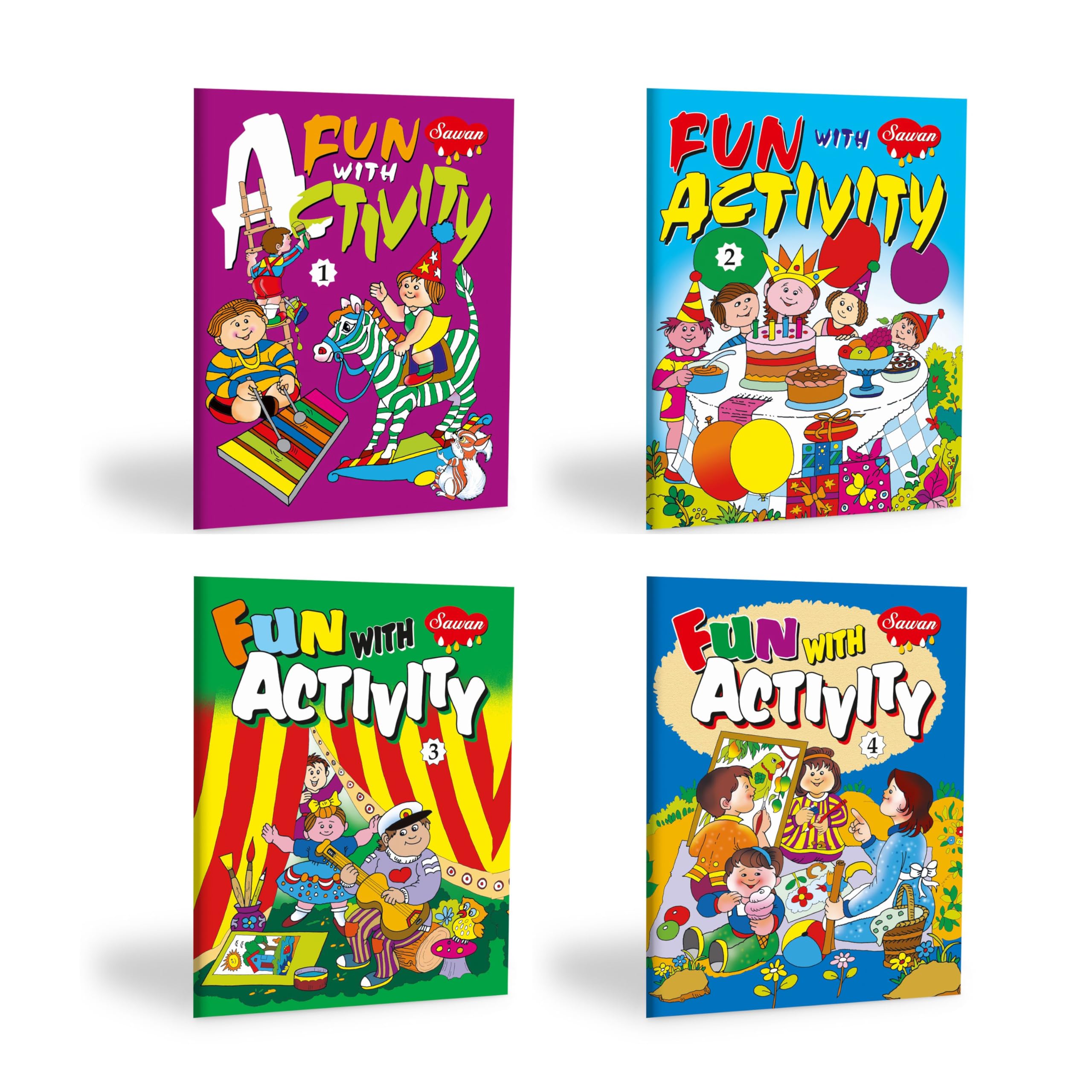 Fun With Activity 14 | Pack Of 4 Books