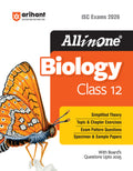 Arihant All In One Biology Class 12 For Isc Exams 2026 | With BoardS Questions Upto 2025, Simplified Theory, Topic & Chapter E