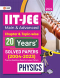 Gkp Iit Jee 2024: 20 Years ChapterWise & TopicWise Solved Papers (20042023)  Physics  Main & Advanced