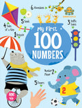 Booktopus Mini Board Book  My First 100 Numbers  Early Learning Books For Kids  Picture Books For Baby 4+ Years (My First Min