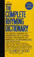 The Complete Rhyming Dictionary: Including The Poets Craft Book