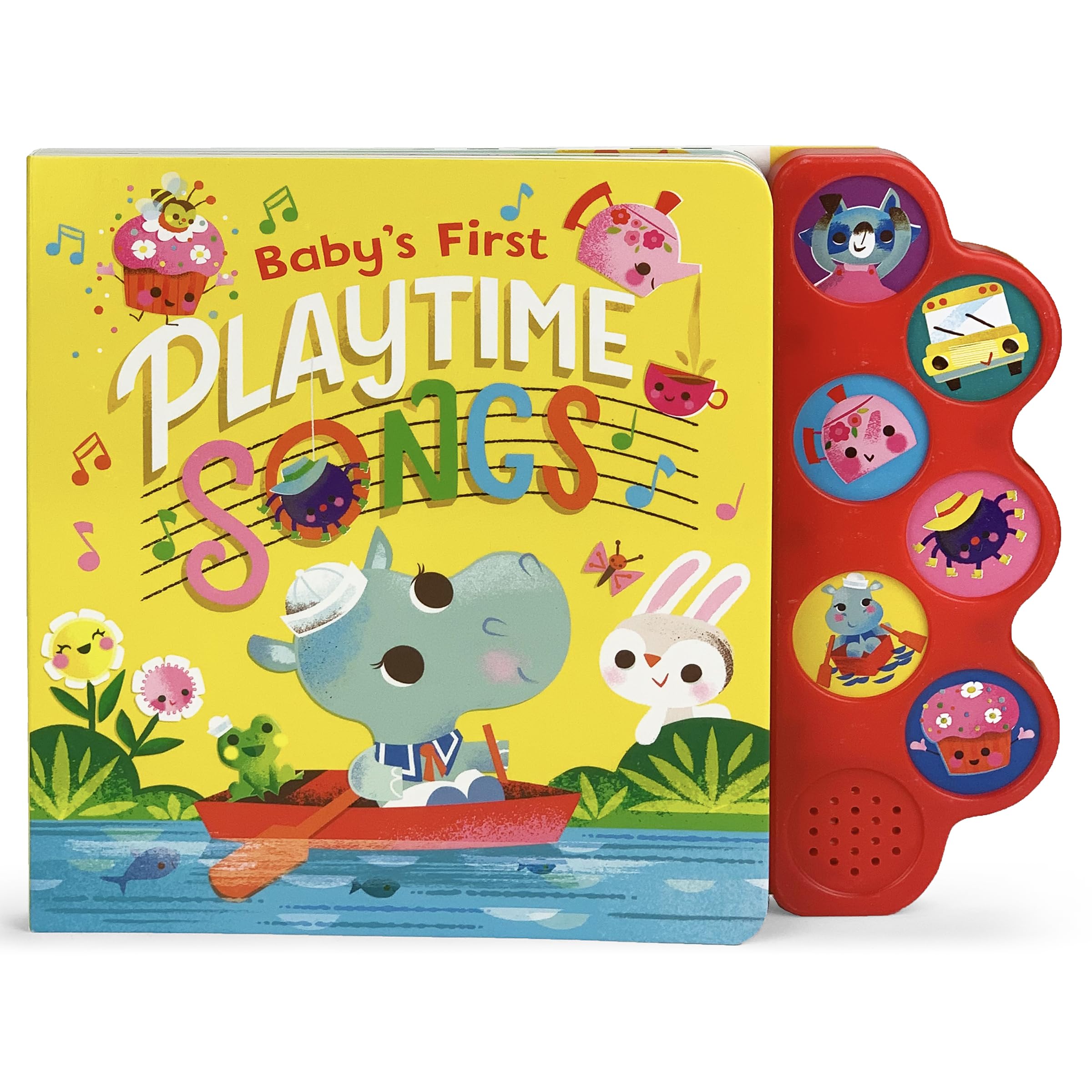 Playtime Songs  Interactive Childrens Song Book with 6 SingAlong Tunes