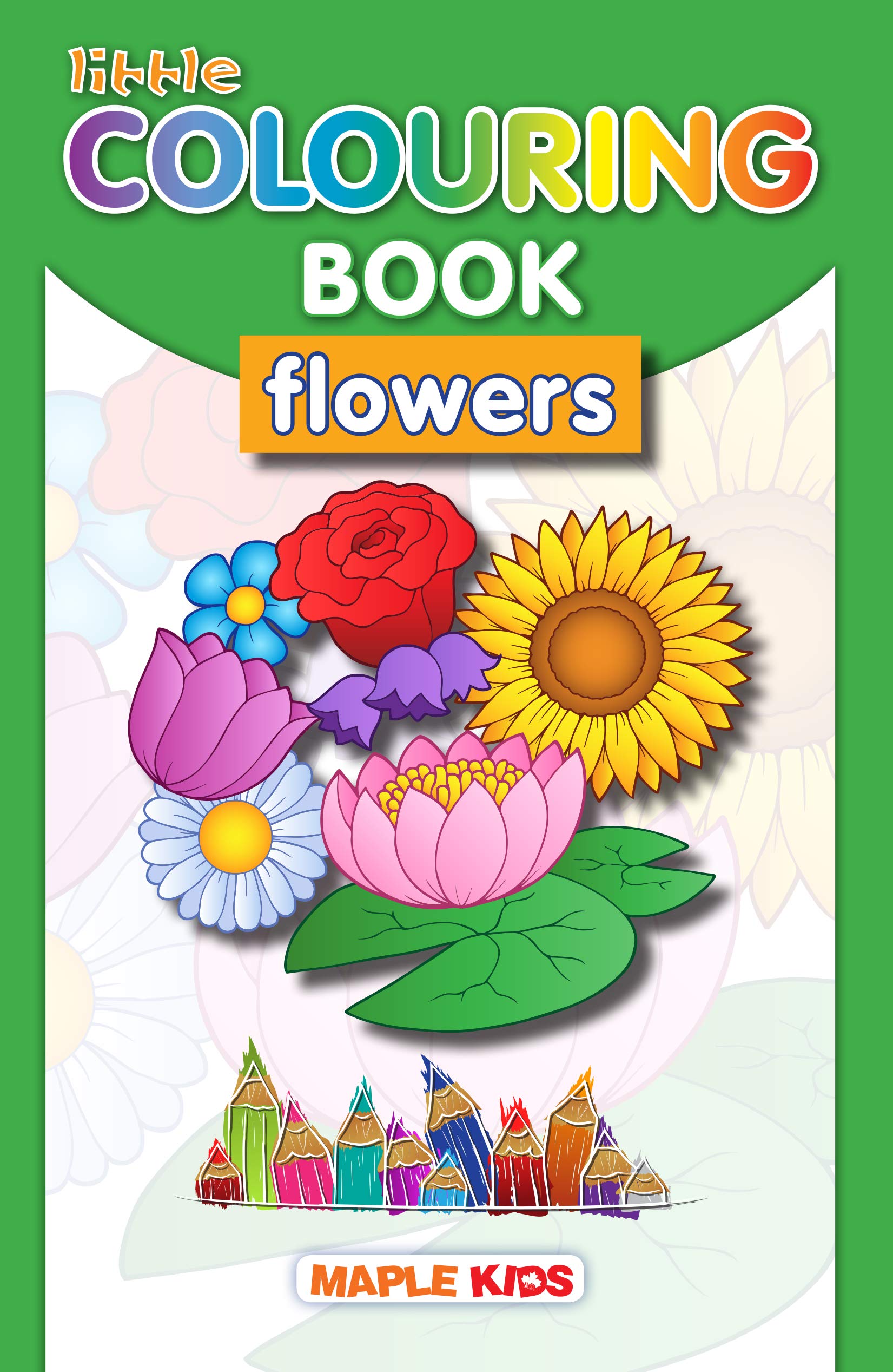 Little Colouring Book  Flowers