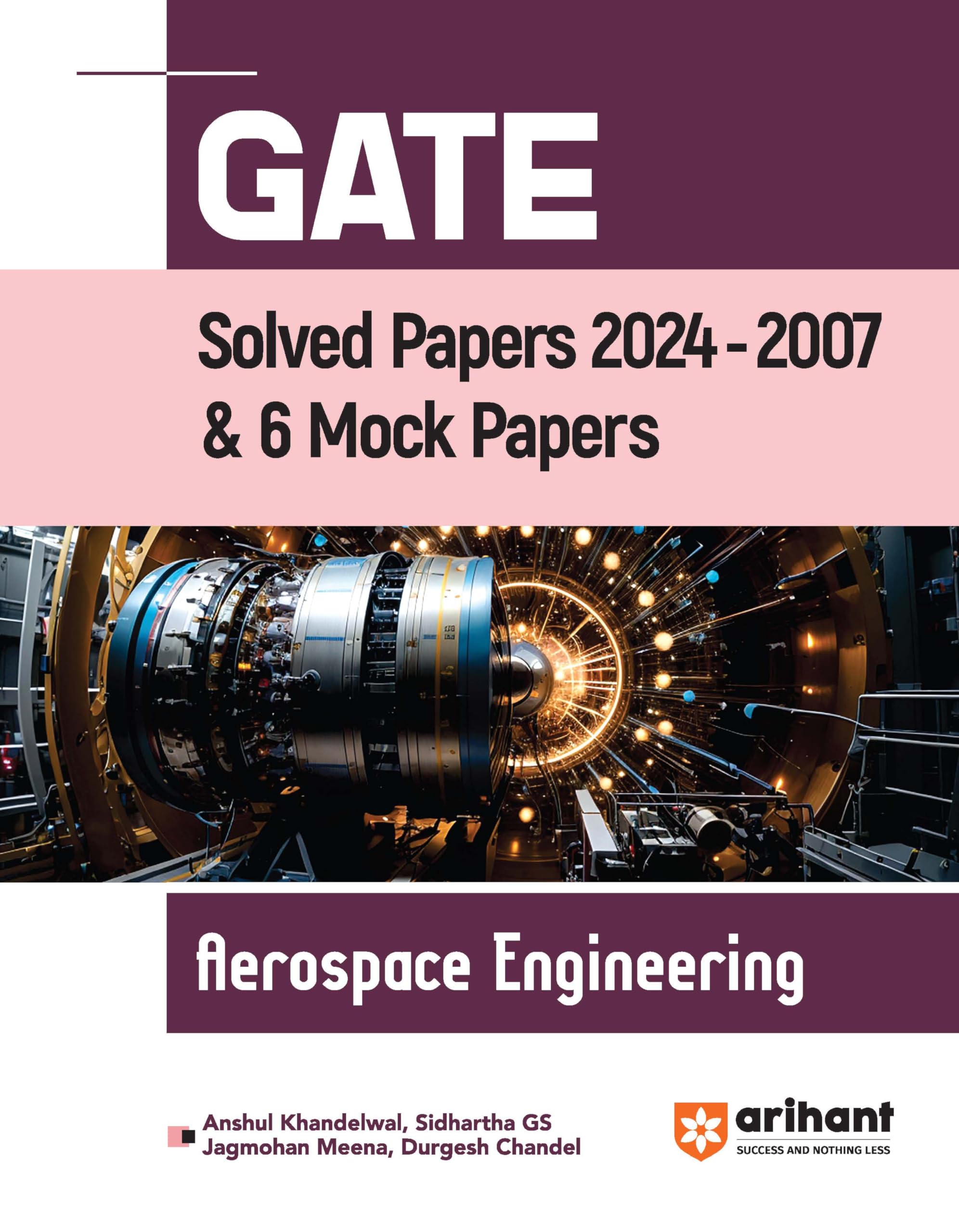 (Old Edition) Arihant GATE Solved Paper 20242007 & 6 Mock Paper Aerospace Engineering
