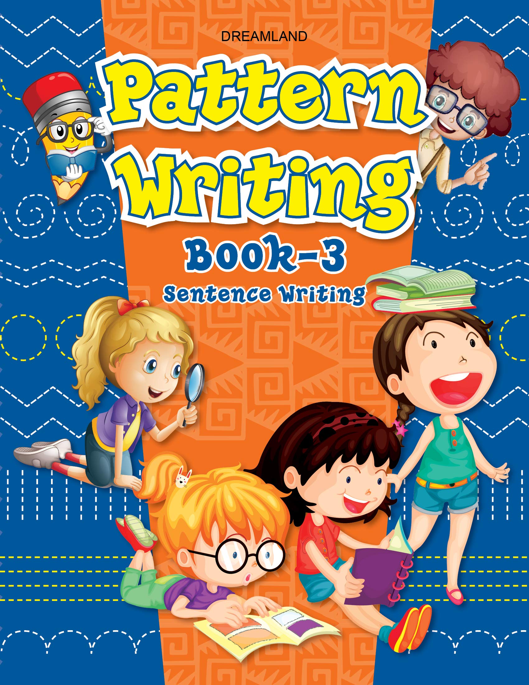 Pattern Writing Practice Book For Kids Ages 26 Years  Learn To Trace And Copy Sentences With Colourful Pictures, Fun Early Wri