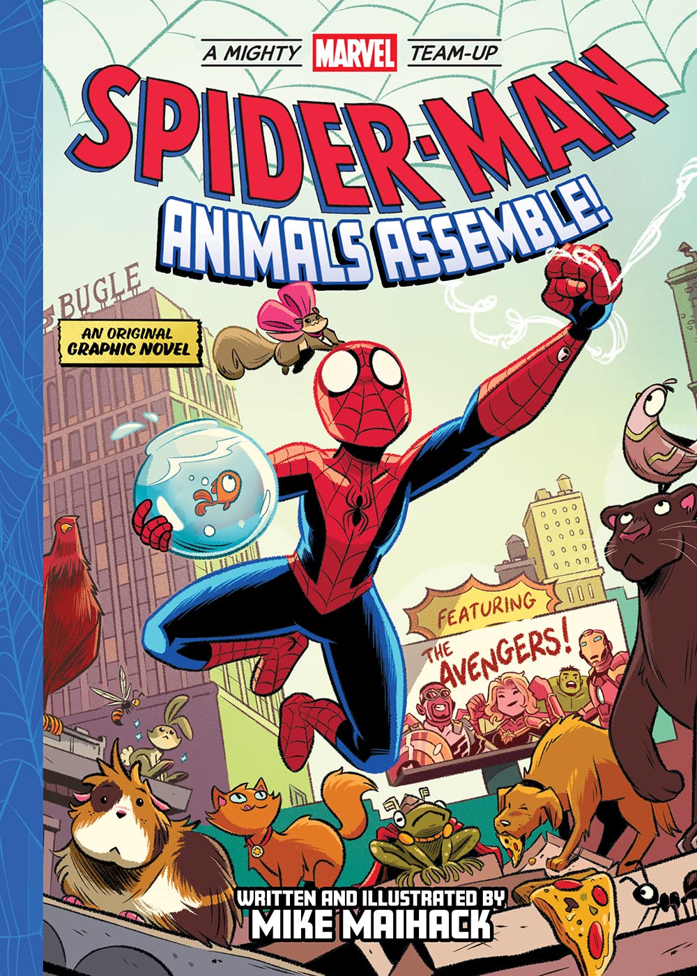 SpiderMan: Animals Assemble! (A Mighty Marvel TeamUp): An Original Graphic Novel (Volume 1)