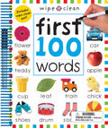 Wipe Clean: First 100 Words  Extended Edition: Includes WipeClean Pen (Wipe Clean Learning Books)