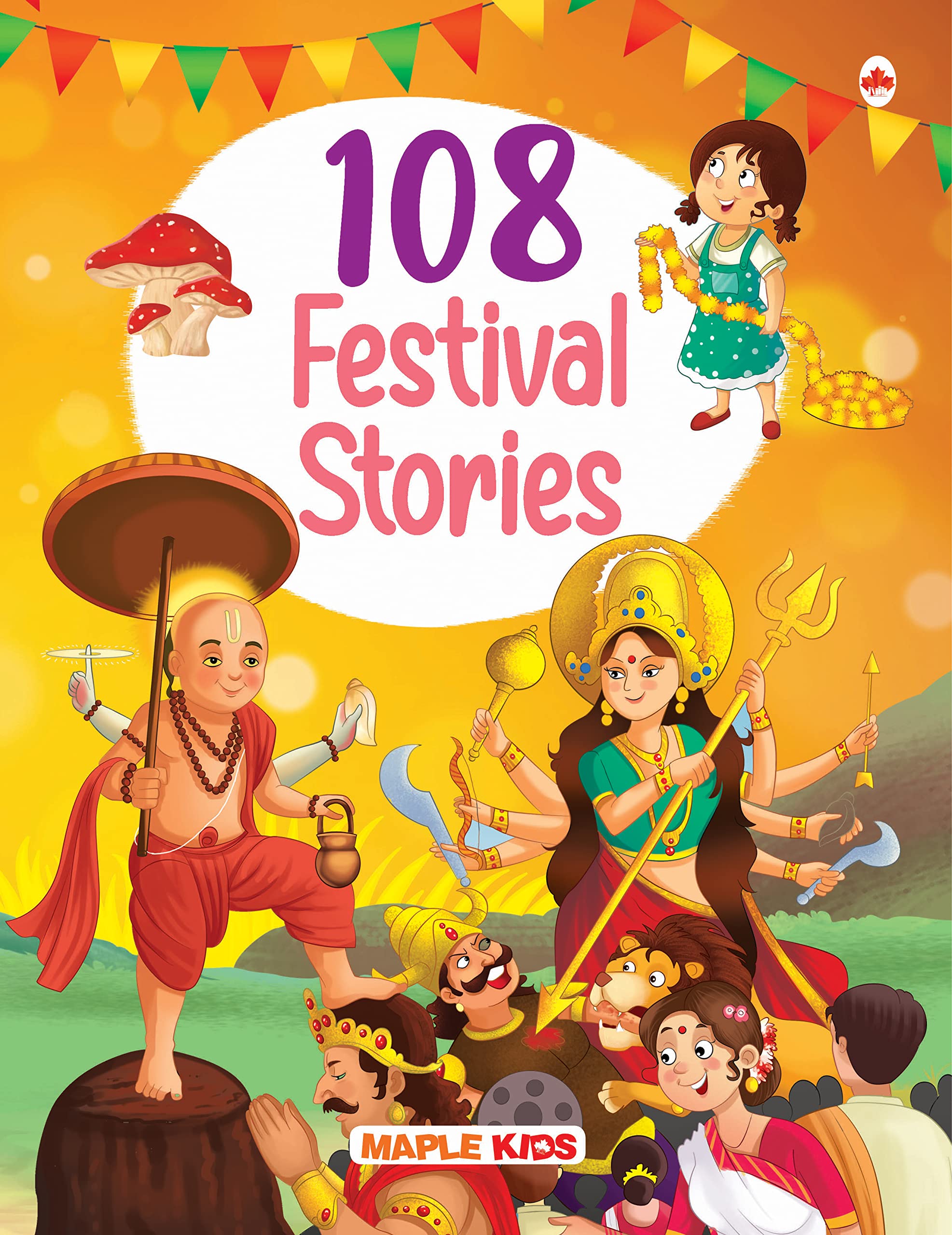 108 Festival Stories for Kids (Illustrated)  Story Book for Kids  Bedtime Stories  3 Years to 10 Years Old  English Short St