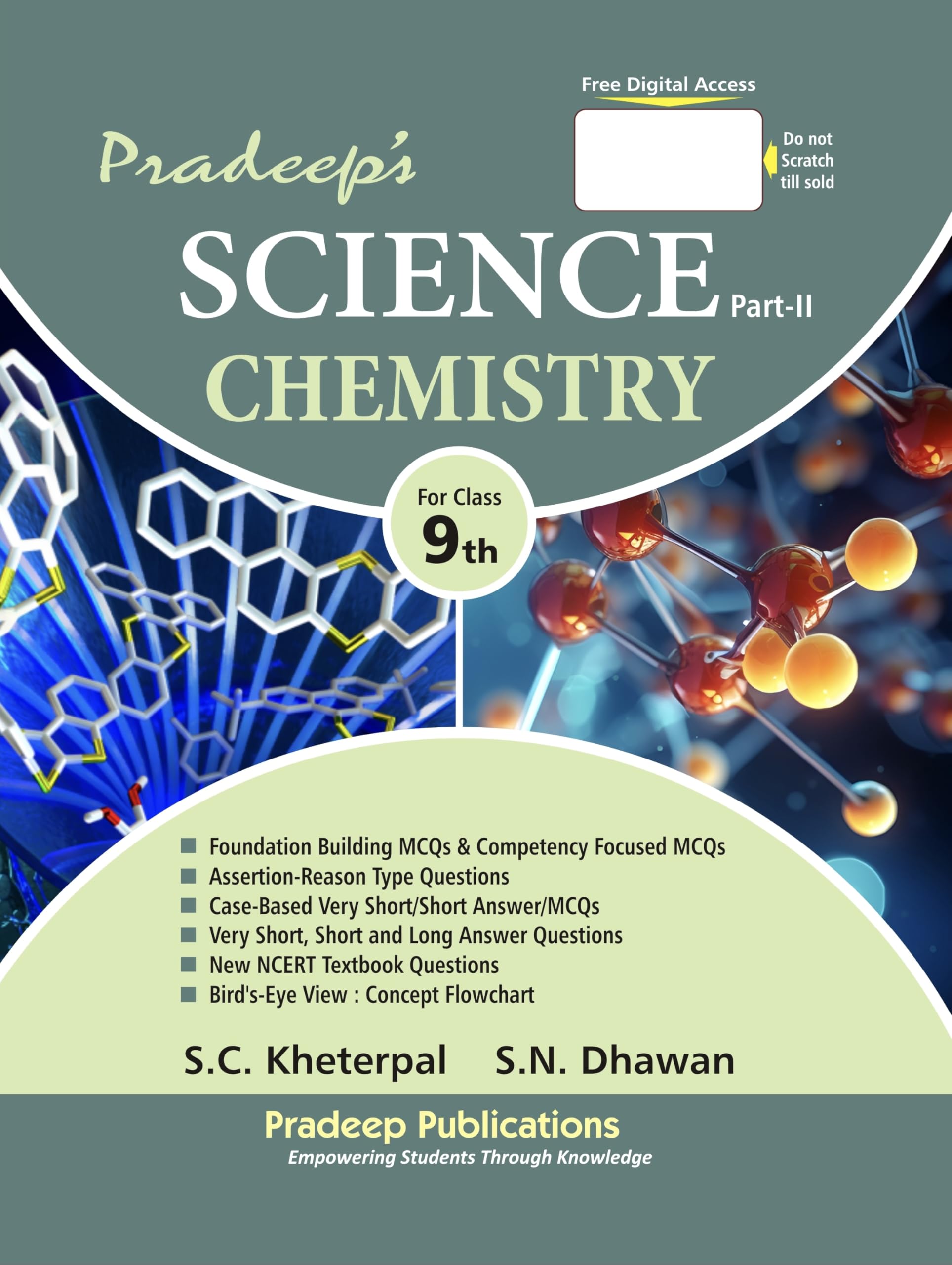 Pradeeps Science Part  II Chemistry for Class 9  Examination 202627