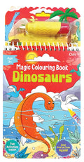 Magic Colouring Book Dinosaurs  Easy to Hold Water Pen | Colouring Fun Activities | Wonderful Gift | Water Colouring Book | Age